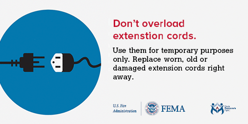Don't Overload Extension Cords